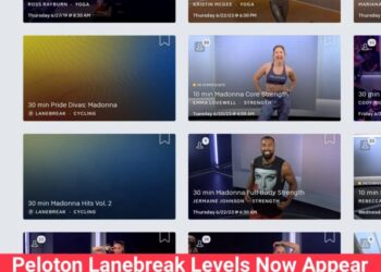 Peloton Lanebreak Levels Now Appear in On-Demand Library, Class Search ...